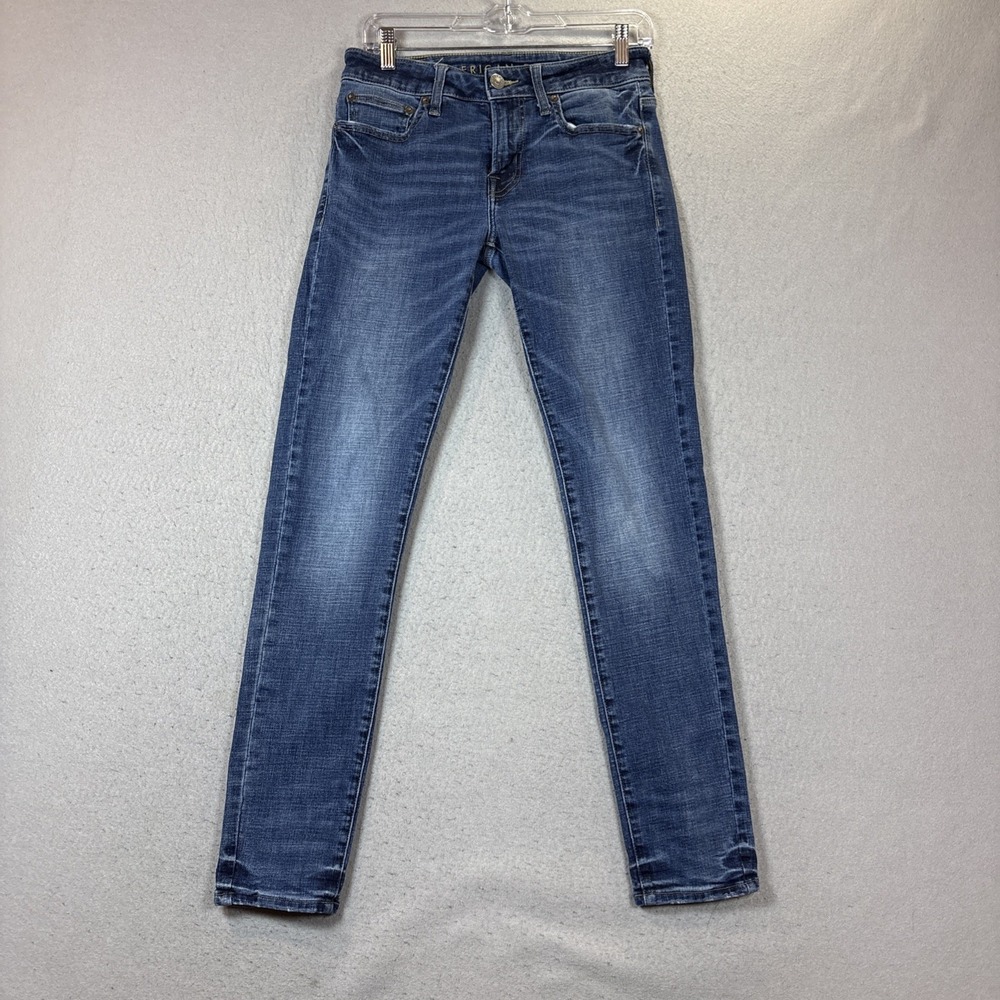 American Eagle men's Next level flex skinny jeans‎ size 29x32 Blue